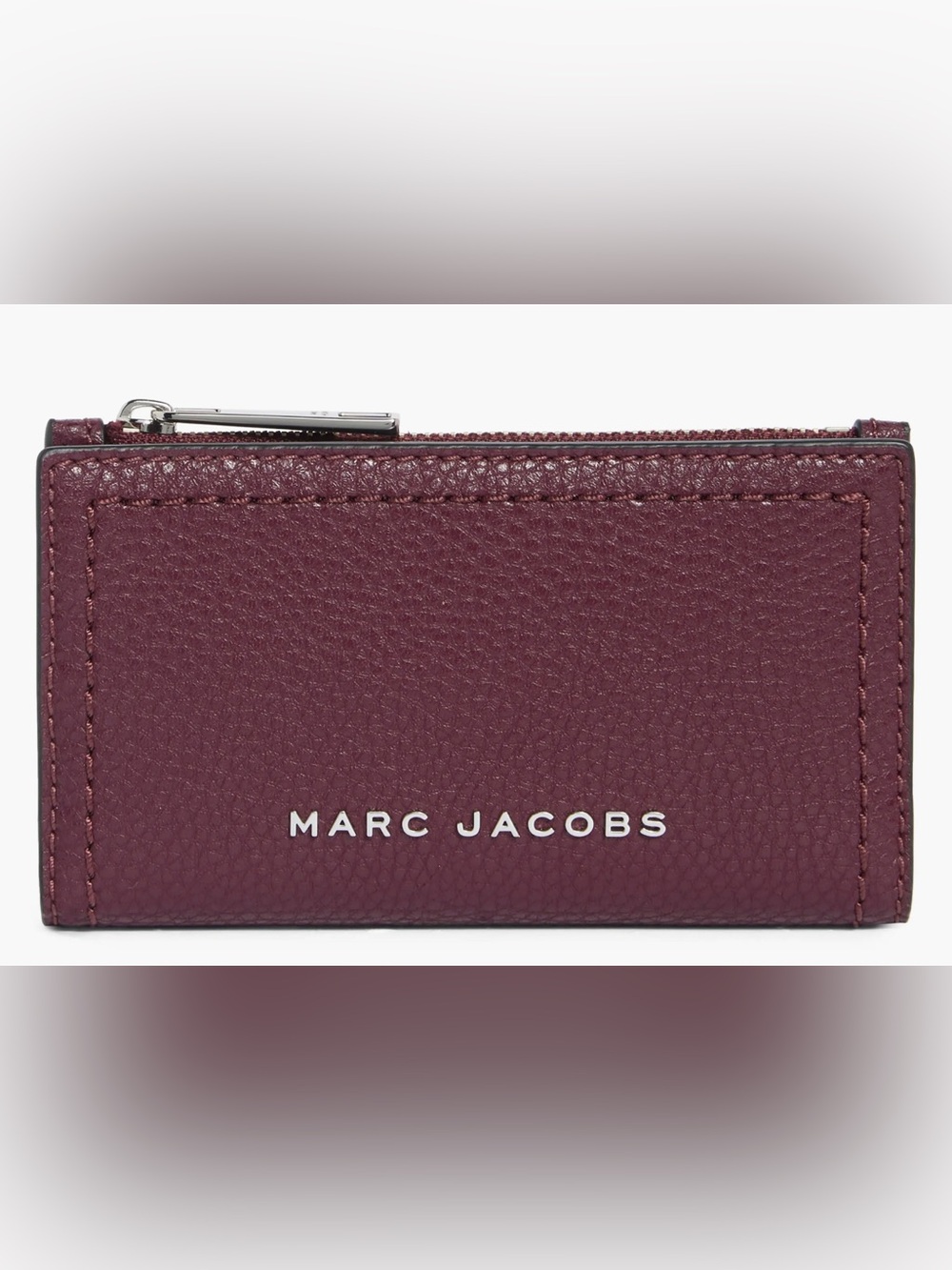 NWT Marc Jacobs slim wallet - dark plum